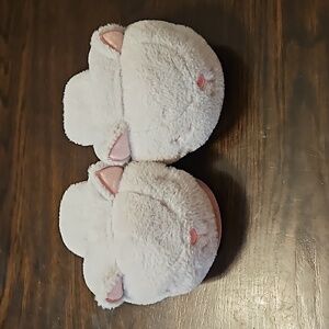 🦋5/$15 Girls Cat Slippers 13-1